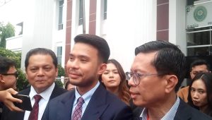 Kuasa hukum Presiden ke-7 RI Joko Widodo (Jokowi) Yakup Hasibuan di Pengadilan Negeri Jakarta Timur (PN Jaktim), Kamis, 2/7/2026 | Muhammad Reza/Forum Keadilan