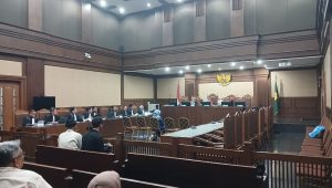 Tim Keasistenan Utama 5 Ombudsman RI Irma Syarifah saat memberikan kesaksian di Pengadilan Tipikor Jakarta, Kamis, 2/7/2026 | Syahrul Baihaqi/Forum Keadilan