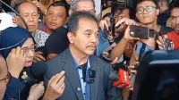 Roy Suryo usai sidang praperadilan di Pengadilan Negeri Jakarta Selatan (PN Jaksel), Selasa, 7/7/2026 | Syahrul Baihaqi/Forum Keadilan