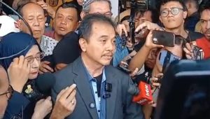 Roy Suryo usai sidang praperadilan di Pengadilan Negeri Jakarta Selatan (PN Jaksel), Selasa, 7/7/2026 | Syahrul Baihaqi/Forum Keadilan