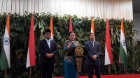 Ketua DPR RI Puan Maharani (tengah), di Kompleks Parlemen, Senayan, Jakarta, Selasa, 7/6/2026 | Novia Suhari/Forum Keadilan