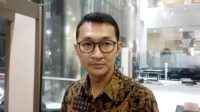 Juru Bicara KPK Budi Prasetyo, di Gedung KPK, Jakarta, Selasa, 7/7/2026 | Muhammad Reza/Forum Keadilan