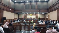 Sidang pemeriksaan saksi kasus korupsi LPEI di Pengadilan Tipikor Jakarta, Rabu, 8/7/2026.