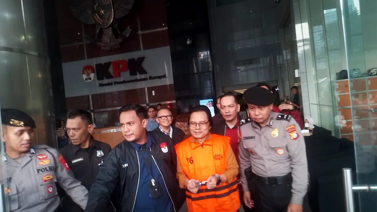KPK Resmi Tahan Eks Sekjen MPR Ma’ruf Cahyono dalam Kasus Dugaan Gratifikasi Pengadaan