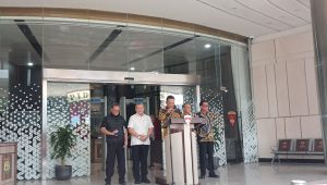Jaksa Agung Muda Bidang Pidana Khusus pada Kejaksaan Agung (Jampidsus Kejagung) Febrie Adriansyah dalam konferensi pers di Gedung Bundar Kejagung, Jakarta, Jumat, 10/7/2026 | Syahrul Baihaqi/Forum Keadilan