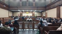 Sidang pemeriksaan saksi kasus korupsi LPEI di Pengadilan Tipikor Jakarta, Senin, 13/7/2026 | Syahrul Baihaqi/Forum Keadilan
