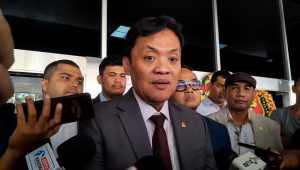 Ketua Komisi III DPR RI Habiburokhman, di Kompleks Parlemen, Senayan, Jakarta, Selasa, 14/7/2026 | Novia Suhari/Forum Keadilan