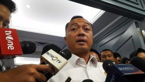 Menteri Sekretaris Negara (Mensesneg), Prasetyo Hadi, di Kompleks Parlemen, Senayan, Jakarta, Rabu, 15/7/2026 | Novia Suhari/ Forum Keadilan