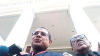 Kuasa Hukum Dokter Tifa, Luthfie Hakim, di Pengadilan Negeri Jakarta Timur, Kamis, 16/7/2026 | Muhammad Reza/Forum Keadilan