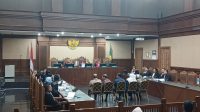 Mantan Wakil Ketua Ombudsman RI (ORI) Bobby Hamzar Rafinus, saat bersaksi di sidang eks Ketua ORI Hery Susanto di Pengadilan Tipikor Jakarta, Kamis, 16/7/2026 | Syahrul Baihaqi/Forum Keadilan