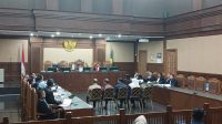 Mantan Wakil Ketua Ombudsman RI (ORI) Bobby Hamzar Rafinus, saat bersaksi di sidang eks Ketua ORI Hery Susanto di Pengadilan Tipikor Jakarta, Kamis, 16/7/2026 | Syahrul Baihaqi/Forum Keadilan