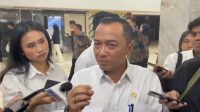 Menteri Sekretaris Negara (Mensesneg) Prasetyo Hadi di Kompleks Parlemen, Senayan, Jakarta, Senin, 20/7/2026 | Novia Suhari/Forum Keadilan