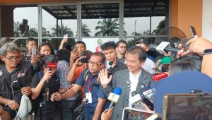 Roy Suryo usai sidang praperadilan di Pengadilan Negeri Jakarta Selatan (PN Jaksel), Senin, 20/7/2026 | Syahrul Baihaqi/Forum Keadilan