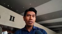 Juru Bicara Partai Gerindra Bahtra Banong di Kompleks Parlemen, Senayan, Jakarta, Senin, 20/7/2026 | Novia Suhari/Forum Keadilan