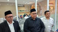 Ketua Pengusaha dan Profesional Nahdliyin (P2N) Lukman Edy di Auditorium RRI Jakarta, Senin, 20/7/2026 | Muhammad Reza/Forum Keadilan