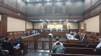 Bos Blueray Cargo John Field saat bersaksi di Pengadilan Tipikor Jakarta, 21/7/2026 | Syahrul Baihaqi/Forum Keadilan