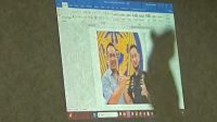 Foto anggota Badan Pemeriksa Keuangan RI (BPK) Nyoman Adhi Suryadnyana (kiri) ditampilkan dalam sidang di Pengadilan Tipikor Jakarta, 21/7/2026 | Syahrul Baihaqi/Forum Keadilan