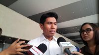 Juru Bicara Partai Gerindra Bahtra Banong di Kompleks Parlemen, Senayan, Jakarta, Rabu, 22/7/2026 | Novia Suhari/Forum Keadilan