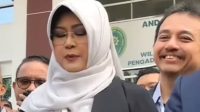 Tifauzia Tyassuma atau Dokter Tifa di Pengadilan Negeri Jakarta Timur, Kamis, 23/7/2026 | Muhammad Reza/Forum Keadilan