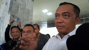 Menteri Sekretaris Negara (Mensesneg) Prasetyo Hadi di Kompleks Parlemen, Senayan, Jakarta, Kamis, 23/7/2026 | Novia Suhari/Forum Keadilan