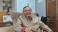 Guru Besar Hukum Pidana Internasional Universitas Padjadjaran Romli Atmasasmita di Jakarta, Jumat, 24/7/2026 | Muhammad Reza/Forum Keadilan