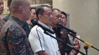 Jaksa Agung Muda bidang Pengawasan (Jamwas) sekaligus Ketua Koordinator Tim 9 Rudi Margono dalam konferensi pers di Gedung Utama Kejagung, Jumat, 24/7/2026, malam | Syahrul Baihaqi/Forum Keadilan