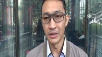 Juru Bicara KPK Budi Prasetyo di di Gedung KPK, Jakarta, Rabu, 29/7/2026. | Muhammad Reza/ Forum Keadilan
