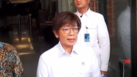 Wakil Kepala BGN Agustina Arumsari di Gedung Merah Putih KPK, Jakarta, Selasa, 7/7/2026 | Muhammad Reza/Forum Keadilan