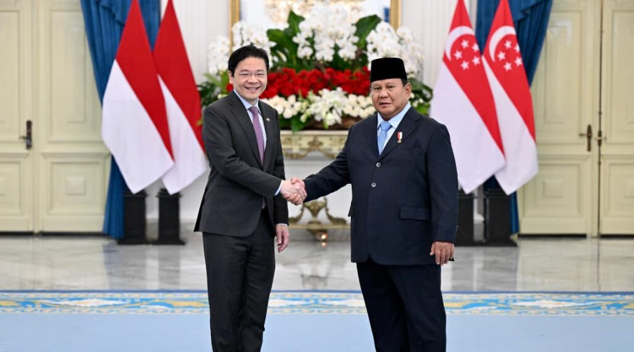 Sambut Kedatangan PM Singapura, Prabowo: Kalau ada Salah Paham atau Persepsi, Kita Selesaikan Sebagai Sahabat