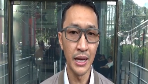 Juru Bicara KPK Budi Prasetyo di di Gedung KPK, Jakarta, Rabu, 29/7/2026. | Muhammad Reza/ Forum Keadilan