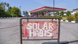 Ilustrasi solar habis | Ist