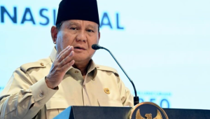 Presiden Prabowo Subianto secara resmi meluncurkan Biodiesel B50 bertajuk "Langkah Nyata untuk Kemandirian dan Ketahanan Energi Nasional" di Rest Area KM 57, Kabupaten Karawang, Provinsi Jawa Barat, pada Kamis, 9 Juli 2026. | Dok BPMI Setpres/Cahyo