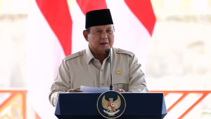Presiden Prabowo Subianto dalam agenda peresmian 5 bendungan di Lombok Barat, Jumat, 10/7/2026. | YouTube Sekretariat Presiden