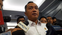 Menteri Sekretaris Negara (Mensesneg), Prasetyo Hadi, di Komplek Parlemen, Senayan, Jakarta, Rabu, 15/7/2026. | Novia Suhari/ Forum Keadilan