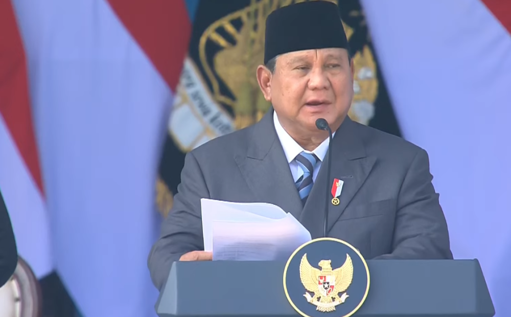 Prabowo di HUT Bhayangkara ke-80: Hukum Tidak Boleh Tajam ke Bawah, Tumpul ke Atas