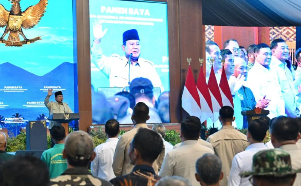 Kelakar Prabowo: Polisi Enggak Mau di Bawah Menteri Pertahanan Sih