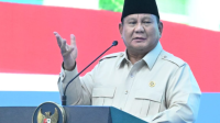 Presiden Prabowo Subianto meresmikan Akad Massal 62.000 Unit Kredit Pemilikan Rumah (KPR) Rumah Subsidi dan Kredit Usaha Rakyat (KUR) Perumahan senilai Rp880 miliar yang digelar secara hybrid dan dipusatkan di kawasan Puri Delta City Side Batang, Kabupaten Batang, Provinsi Jawa Tengah, pada Kamis, 30 Juli 2026. | Dok BPMI Setpres/Kris