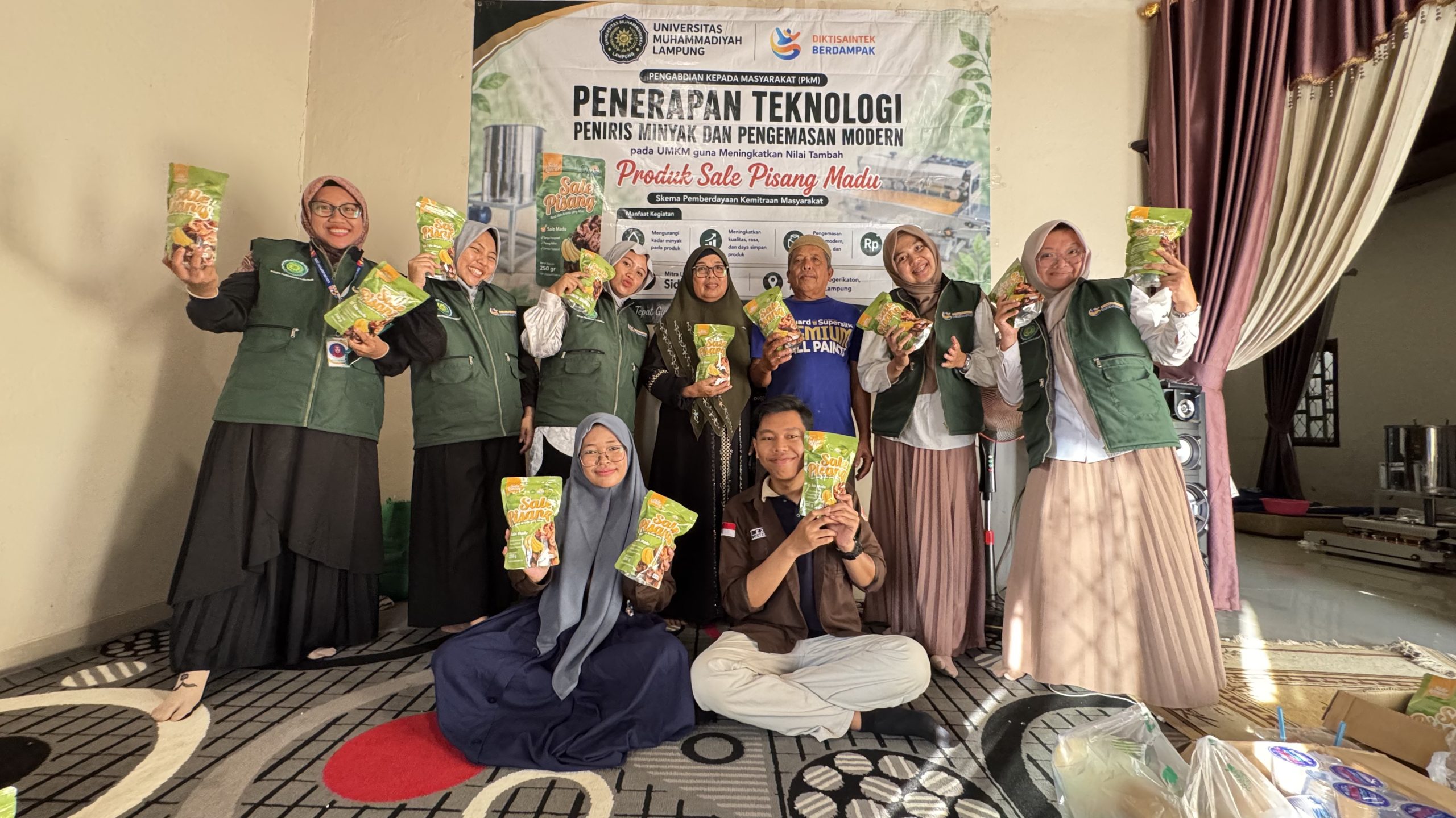 Teknologi Peniris Minyak dan Kemasan Modern Dorong Sale Pisang Madu Pesawaran Lampung Naik Kelas