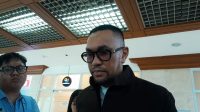 Wakil Ketua Komisi III DPR RI Ahmad Sahroni di Kompleks Parlemen, Senayan, Jakarta, Selasa, 4/8/2026. | Novia Suhari/ Forum Keadilan