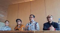 Tim kuasa hukum mantan Jaksa Agung Muda Tindak Pidana Khusus (Jampidsus) Febrie Adriansyah di Kawasan Jakarta, Selasa, 4/8/2026 | Muhammad Reza/Forum Keadilan