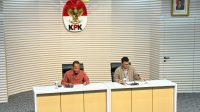 Pelaksana Tugas (Plt) Direktur Penyidikan KPK Ahmad Taufik dalam konferensi pers di Gedung Merah Putih KPK, Jakarta, Selasa, 4/8/2026 | Muhammad Reza/Forum Keadilan