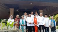 Ketua MPR RI Ahmad Muzani bersama jajaran pimpinan MPR RI berziarah ke makam Wakil Presiden pertama RI Muhammad Hatta, di TPU Tanah Kusir, Jakarta Jumat, 7/8/2026 | Novia Suhari/Forum Keadilan