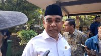 Ketua MPR RI Ahmad Muzani usai berziarah ke makam Wakil Presiden pertama RI Muhammad Hatta, di TPU Tanah Kusir, Jakarta Jumat, 7/8/2026 | Novia Suhari/Forum Keadilan