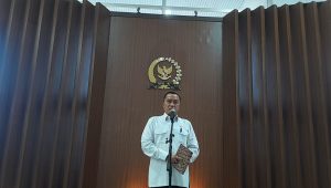Menteri Sekretaris Negara (Mensesneg) Prasetyo Hadi di Kompleks Parlemen, Senayan, Jakarta, Senin, 10/8/2026 | Novia Suhari/Forum Keadilan