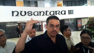 Menteri Usaha Mikro, Kecil, dan Menengah (UMKM) Maman Abdurrahman di Kompleks Parlemen, Senayan, Jakarta, Senin, 10/8/2026 | Novia Suhari/Forum Keadilan