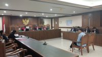 Khariq Anhar saat menghadapi sidang tuntutan di Pengadilan Negeri Jakarta Pusat, Senin, 10/8/2026 | Syahrul Baihaqi/Forum Keadilan