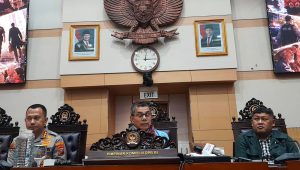 Anggota Komisi III DPR RI Hinca Panjaitan di Kompleks Parlemen, Senayan, Jakarta, Selasa, 11/8/2026 | Novia Suhari/Forum Keadilan