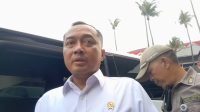 Menteri Sekretaris Negara (Mensesneg) Prasetyo Hadi di Kompleks Parlemen, Senayan, Jakarta, Selasa, 11/8/2026 | Novia Suhari/Forum Keadilan