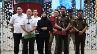 Direktur Penyidikan Jaksa Agung Muda bidang Pidana Khusus (Jampidsus) Saiful Bahri Siregar dalam konferensi pers di Gedung Kejagung, Rabu, 12/8/2026 | Ist