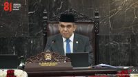 Ketua MPR RI Ahmad Muzani dalam Sidang Tahunan MPR RI bersama DPR dan DPD dengan agenda laporan kinerja lembaga-lembaga negara yang akan disampaikan Presiden Prabowo Subianto yang digelar Jumat, 14/8/2026 | YouTube Sekretariat Presiden